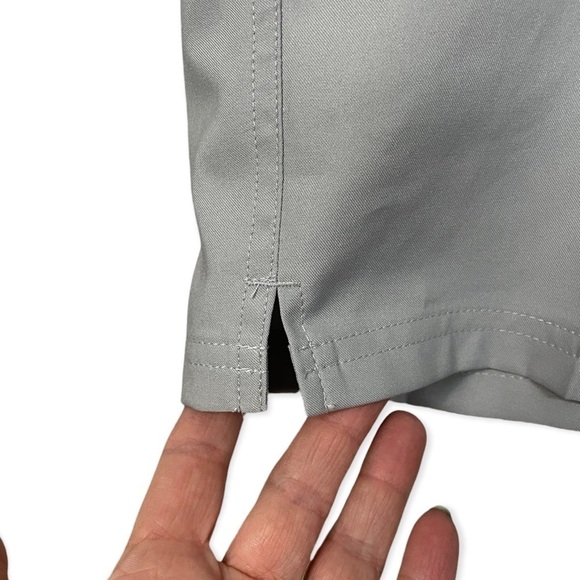 Adidas Light Grey Climalite Bermuda Golf Shorts 2 - Picture 6 of 10